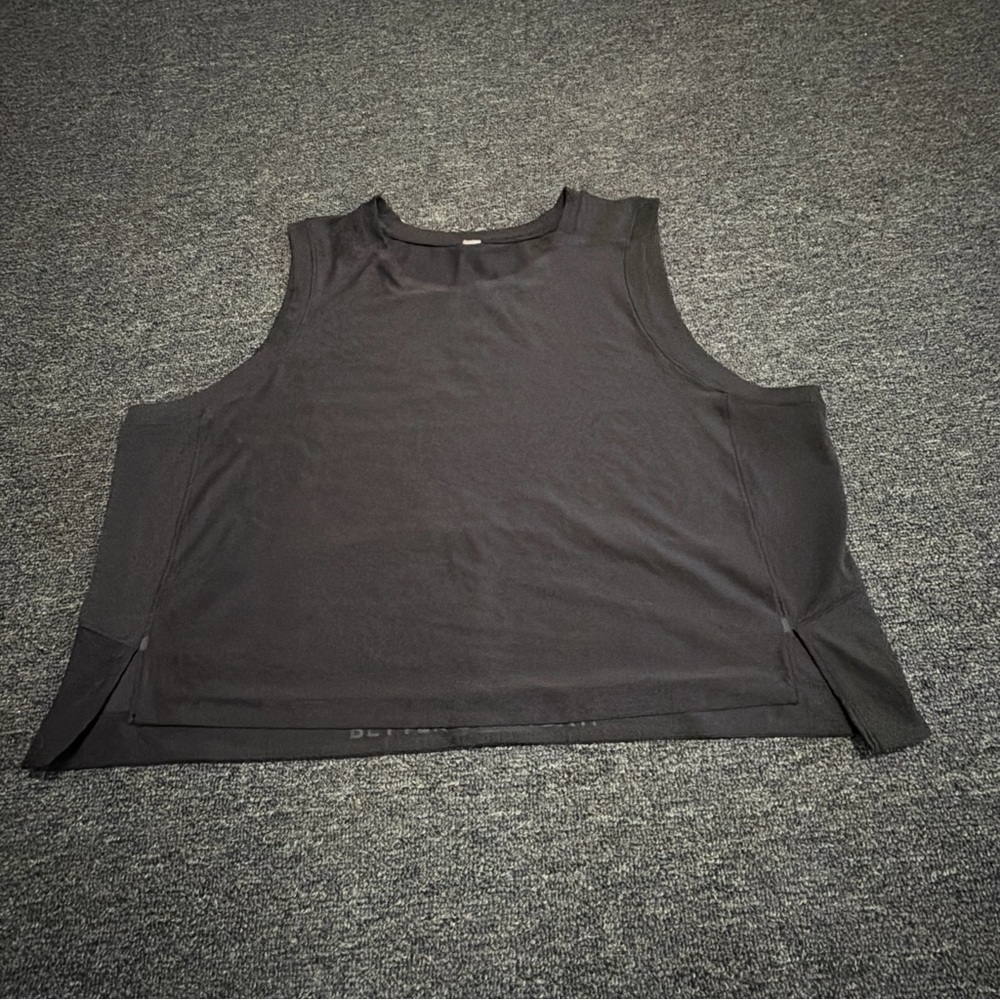 Lululemon Women’s Muscle Tank Top In Black, Likely Sz L